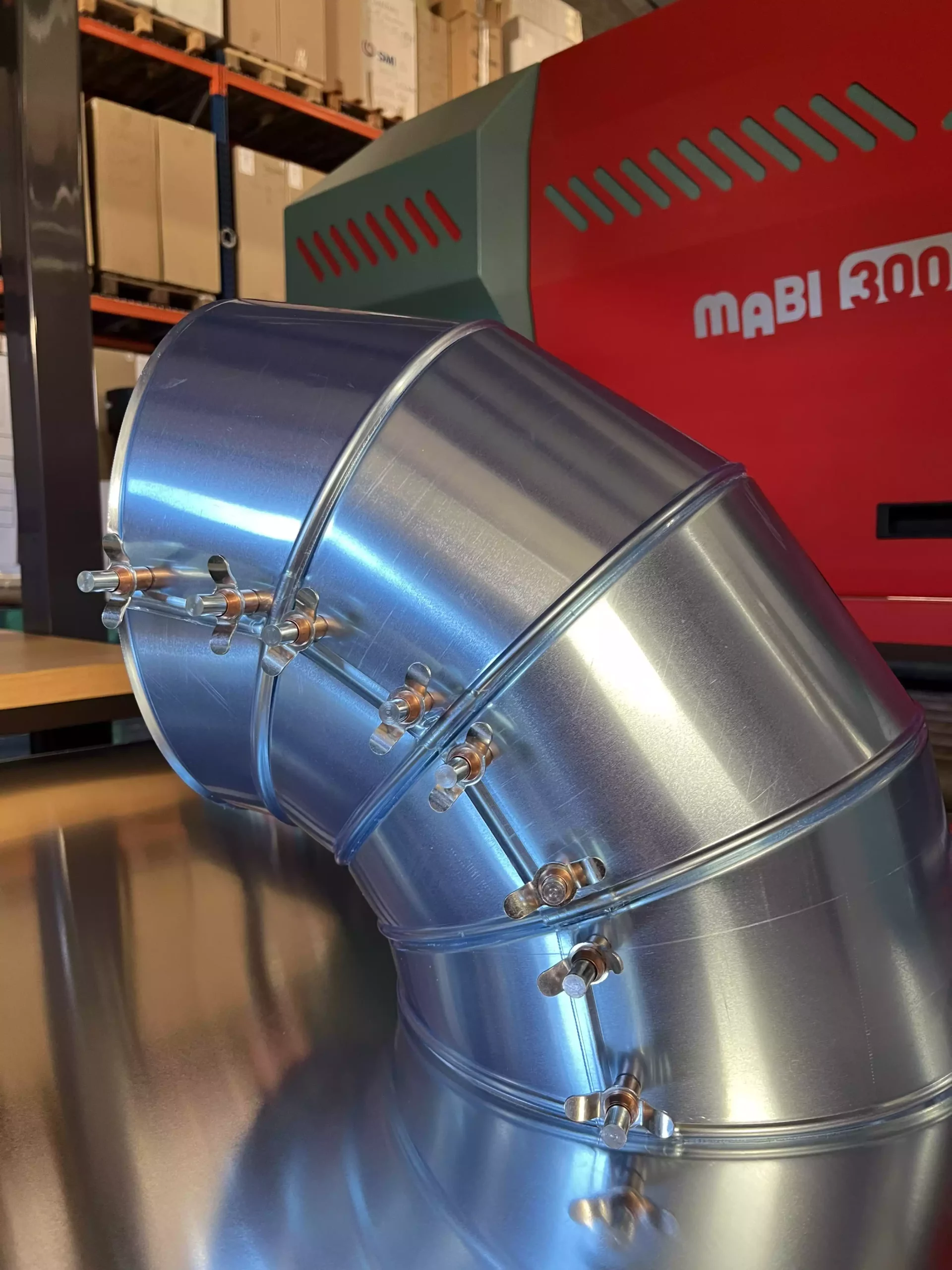 Préfabrication d'un coude à 90° en Aluminium