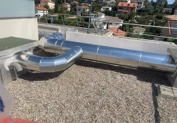 Réseaux Aérauliques situés en toiture